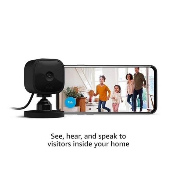 Blink Mini Indoor Plug-In Live HD Smart Security Camera (Sealed New in Box) - Picture 2 of 3